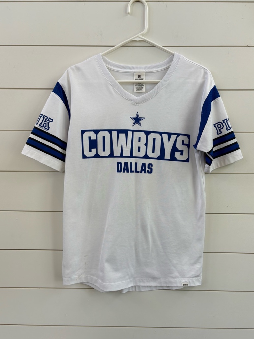 PINK Victoria's Secret Dallas Cowboys Short Sleeve Tee